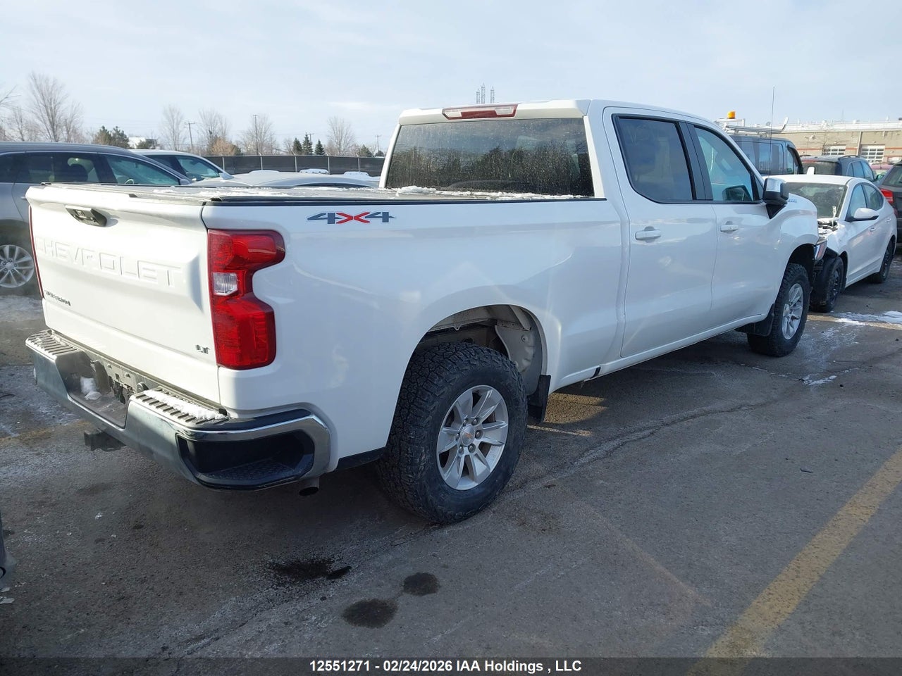 3GCUKDED2SG250241 · 2025 CHEVROLET SILVERADO K1500 LT · 4/20