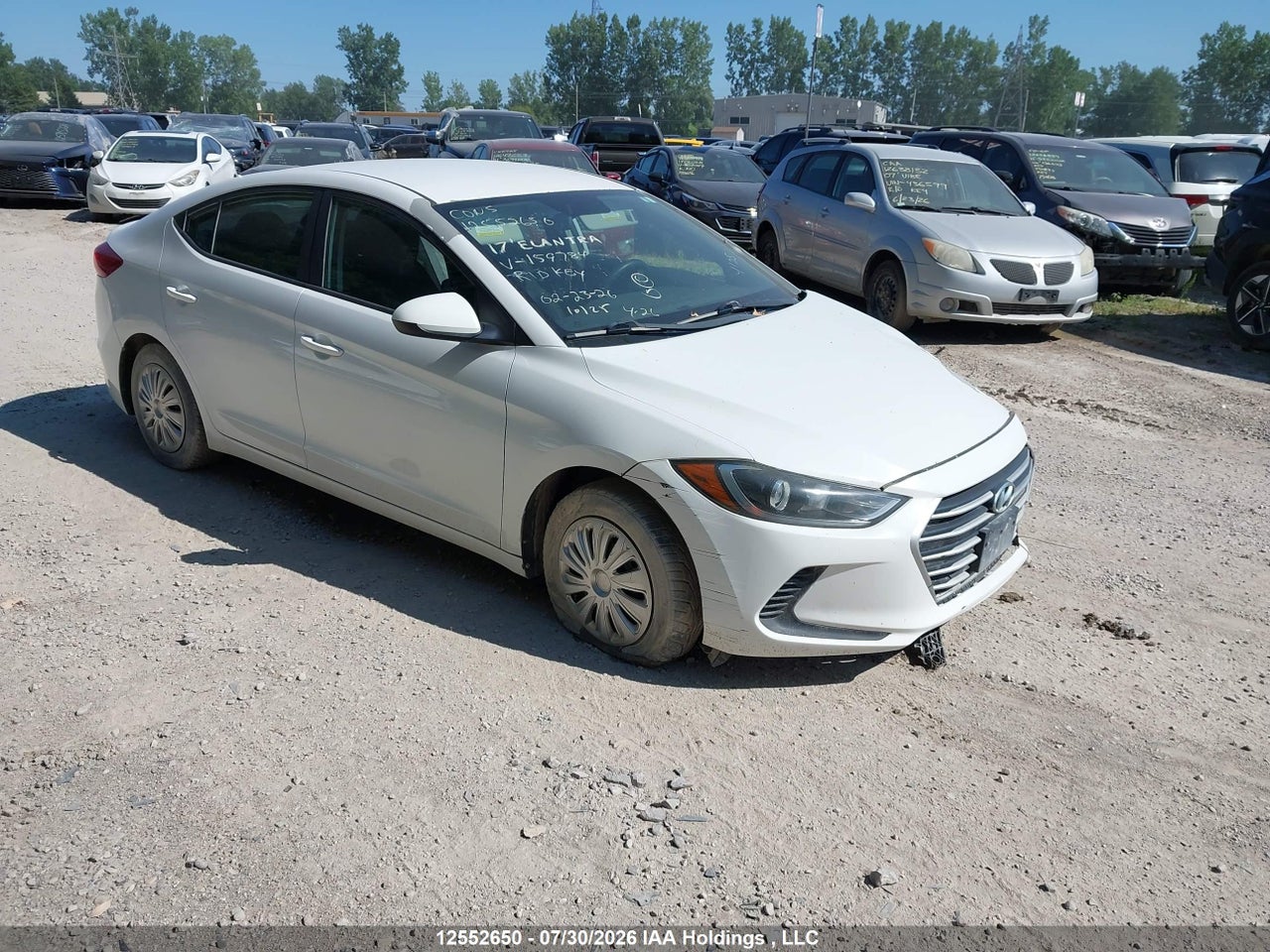 5NPD74LF4HH159784 · 2017 HYUNDAI ELANTRA LE