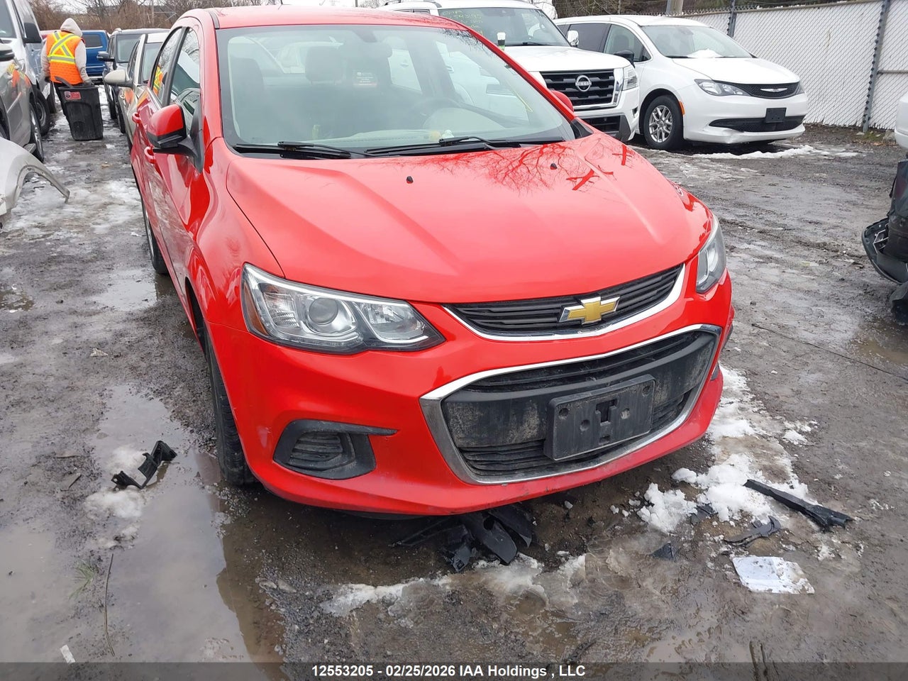 1G1JD5SH3J4107555 · 2018 CHEVROLET SONIC LT