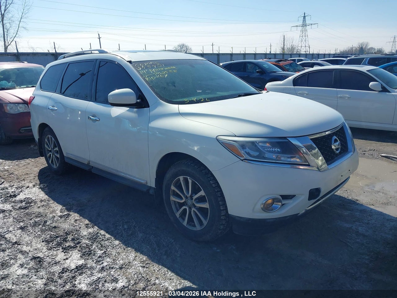 5N1AR2MM3EC702558 · 2014 NISSAN PATHFINDER S/SV/SL/PLATINUM