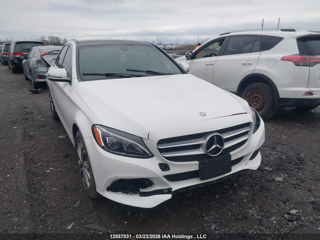 55SWF4KB2HU227281 · 2017 MERCEDES BENZ C 300 4MATIC