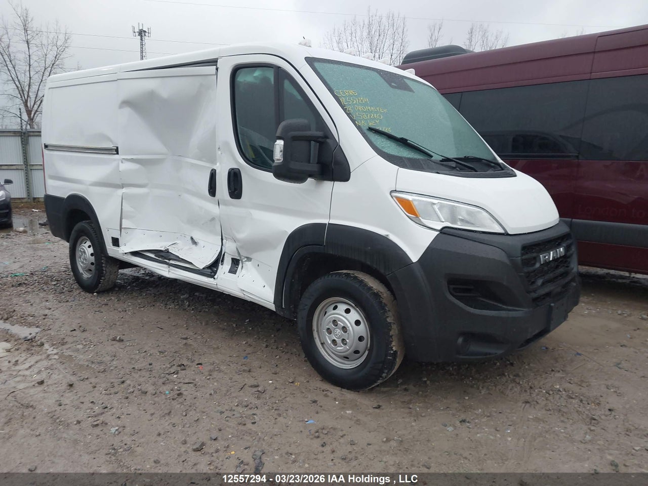 3C6LRVAG4PE587260 · 2023 RAM PROMASTER 1500 1500 STANDARD