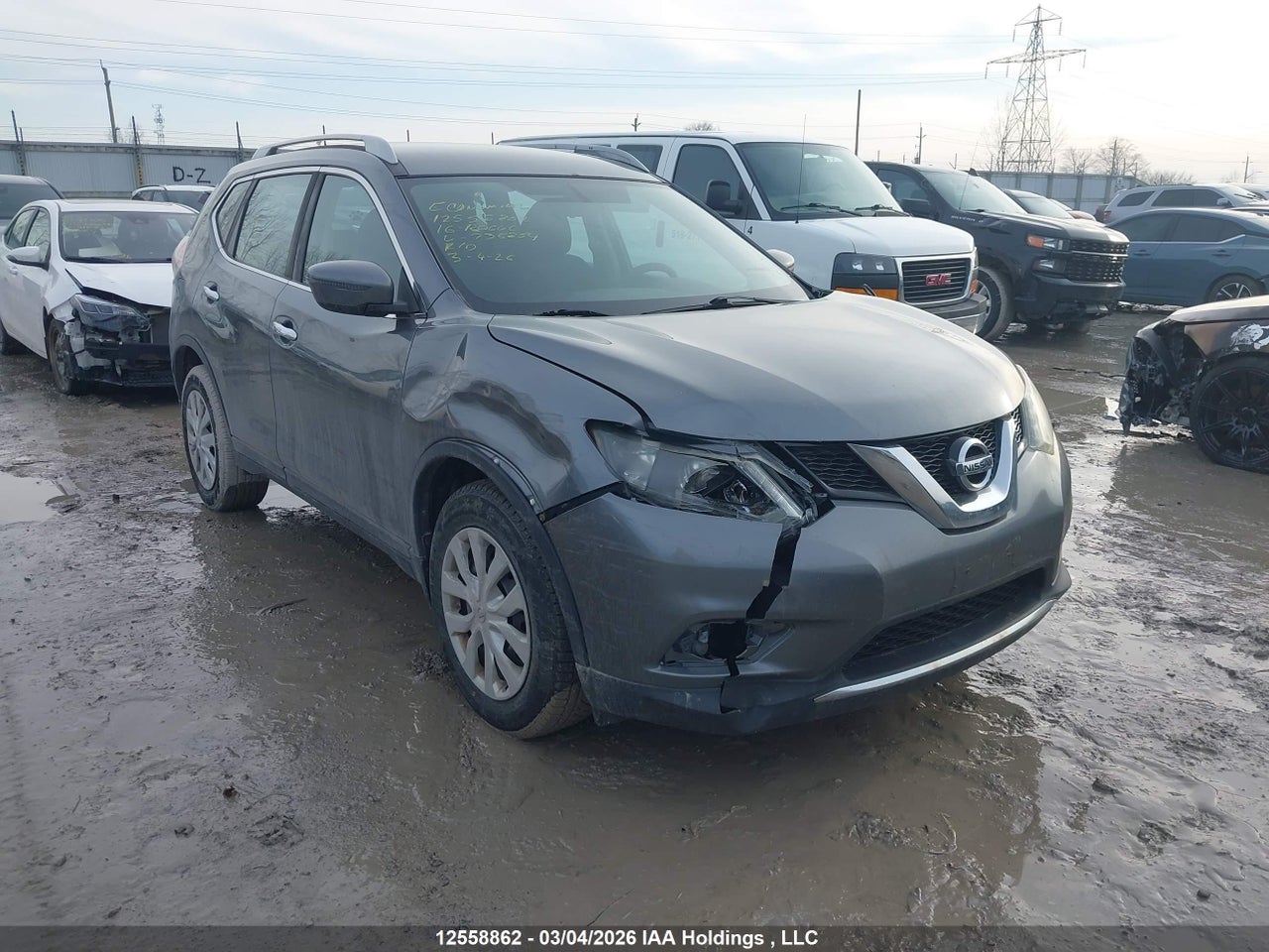 5N1AT2MT7GC736854 · 2016 NISSAN ROGUE S/SV