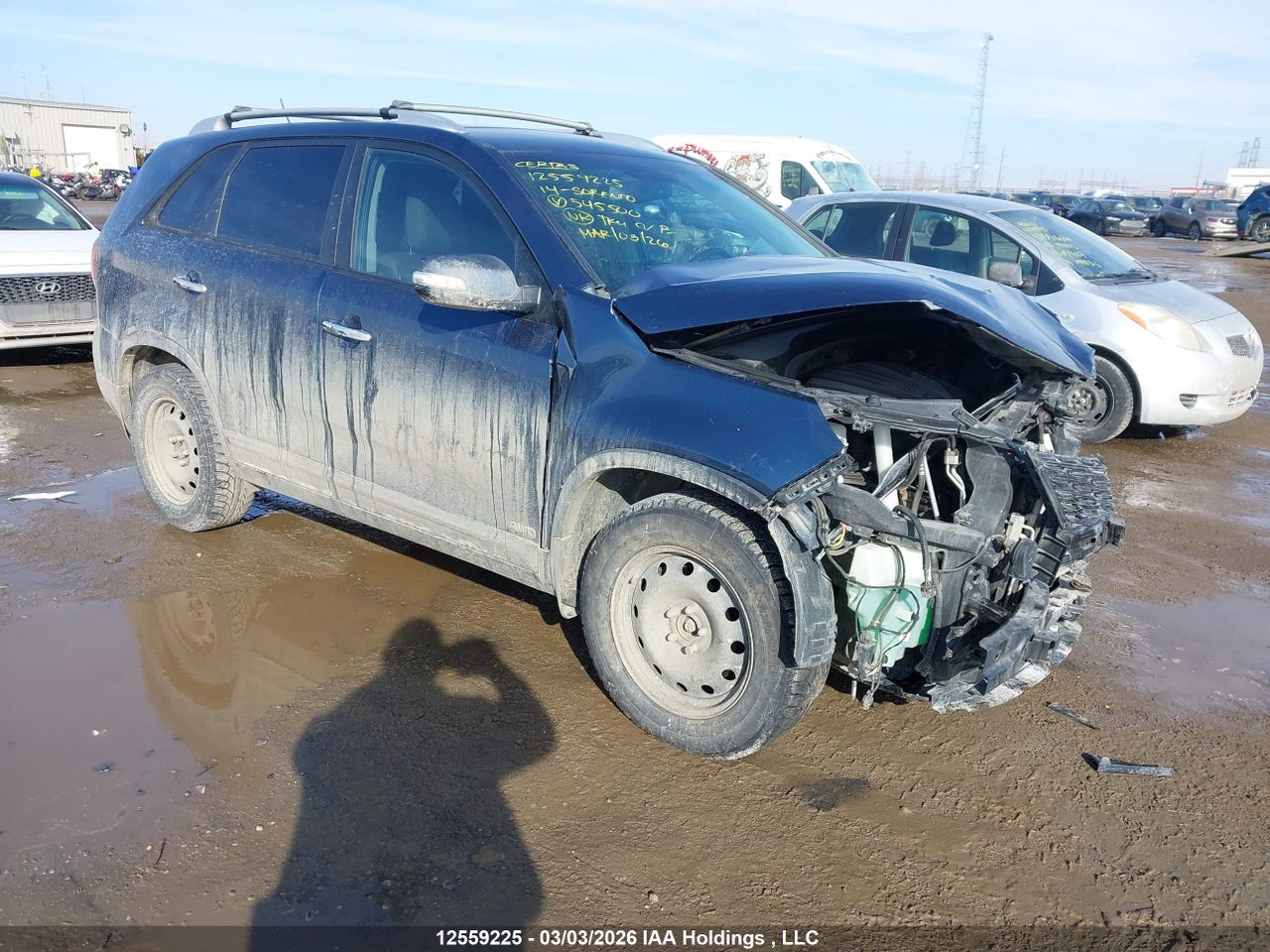 5XYKTDA78EG545500 · 2014 KIA SORENTO LX V6