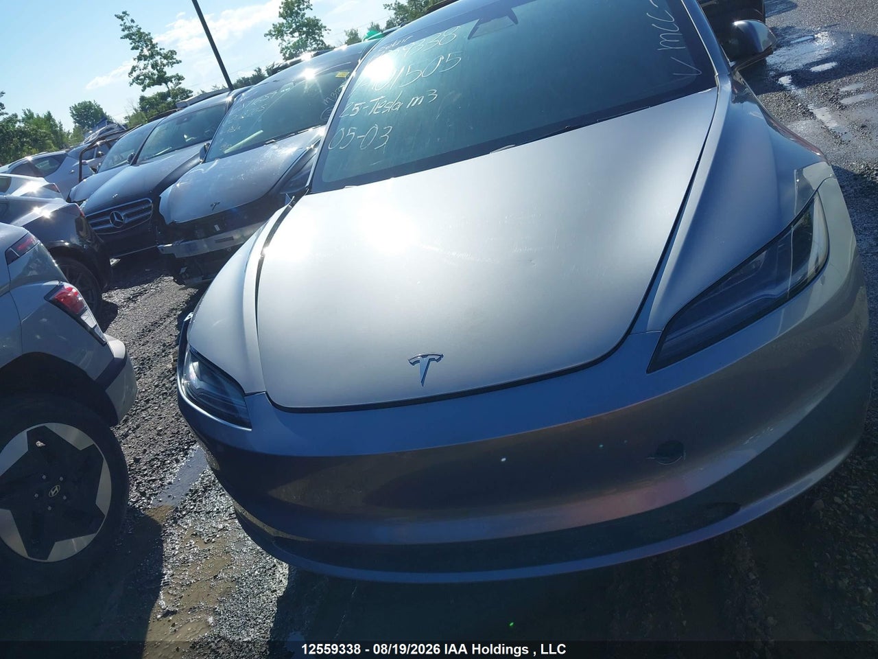 5YJ3E1EA5SF901505 · 2025 TESLA MODEL 3 LONG RANGE · 11/24