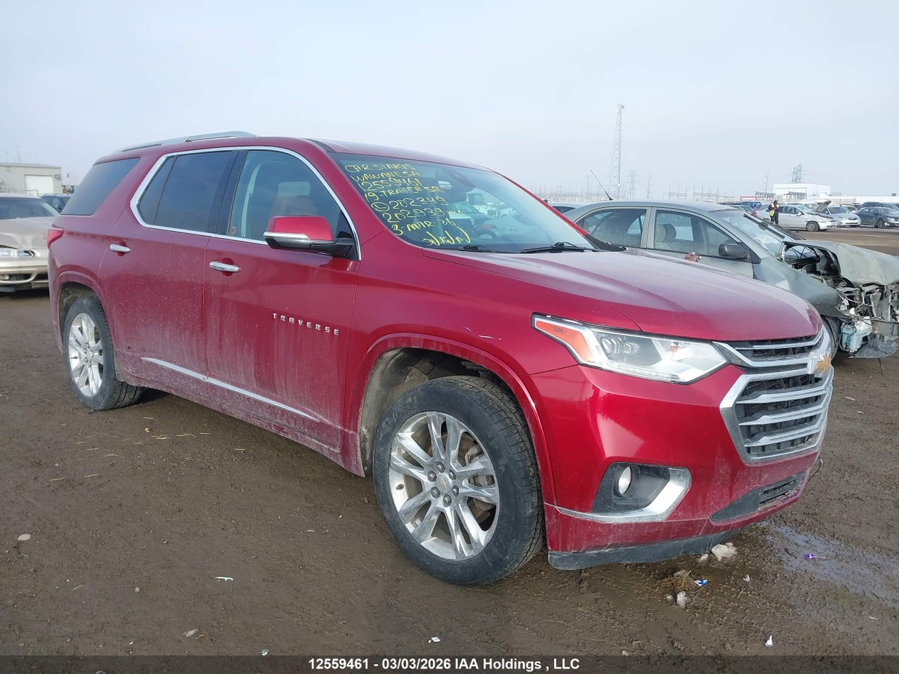 1GNEVJKW5KJ202349 · 2019 CHEVROLET TRAVERSE HIGH COUNTRY
