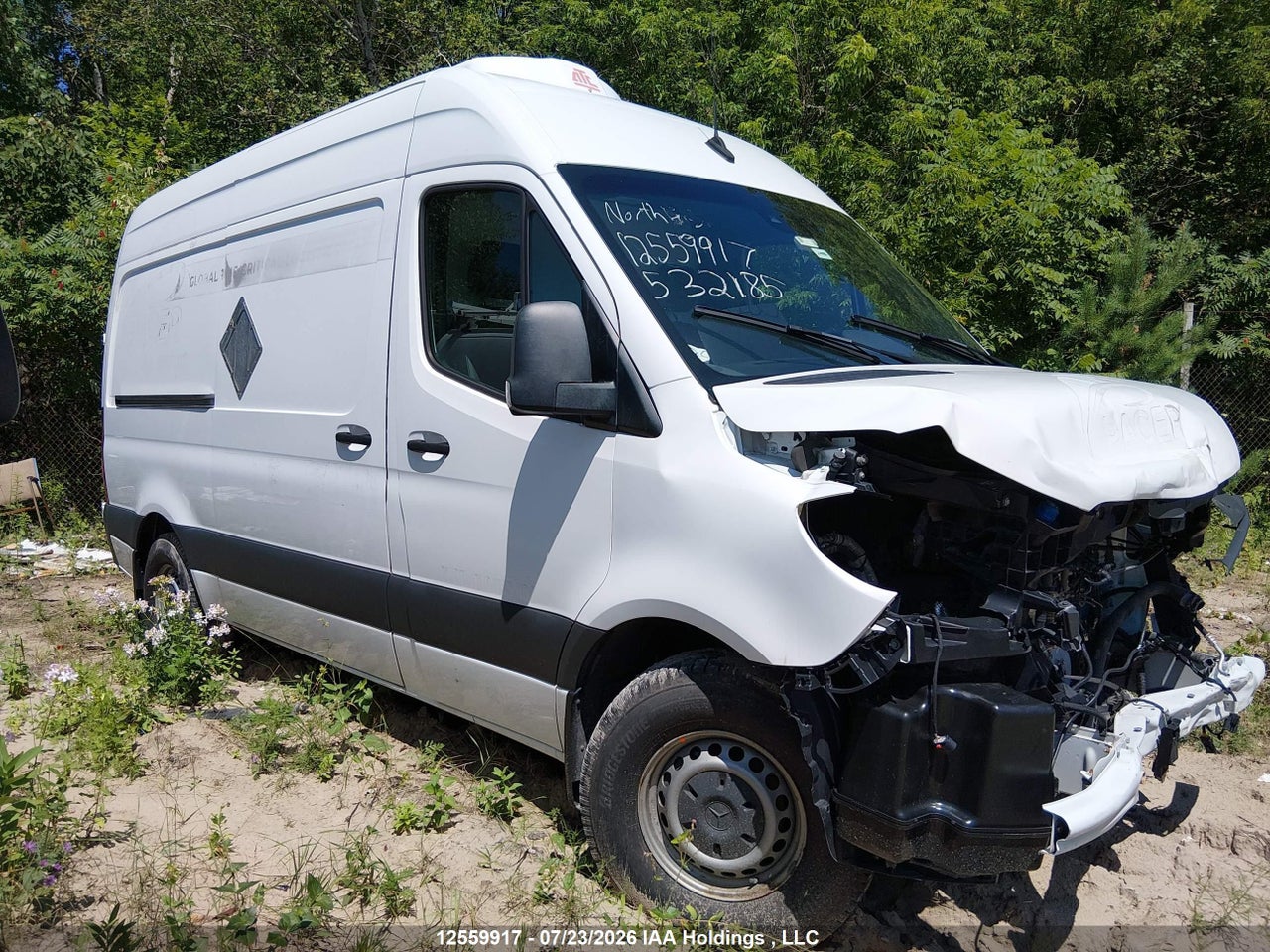 W1Y4NBHY3PP532185 · 2023 MERCEDES BENZ SPRINTER 2500 STANDARD ROOF 4-CYL DIESEL HO