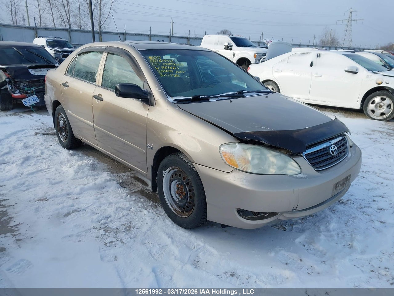2T1BR32E95C921610 · 2005 TOYOTA COROLLA CE/LE/SPORT