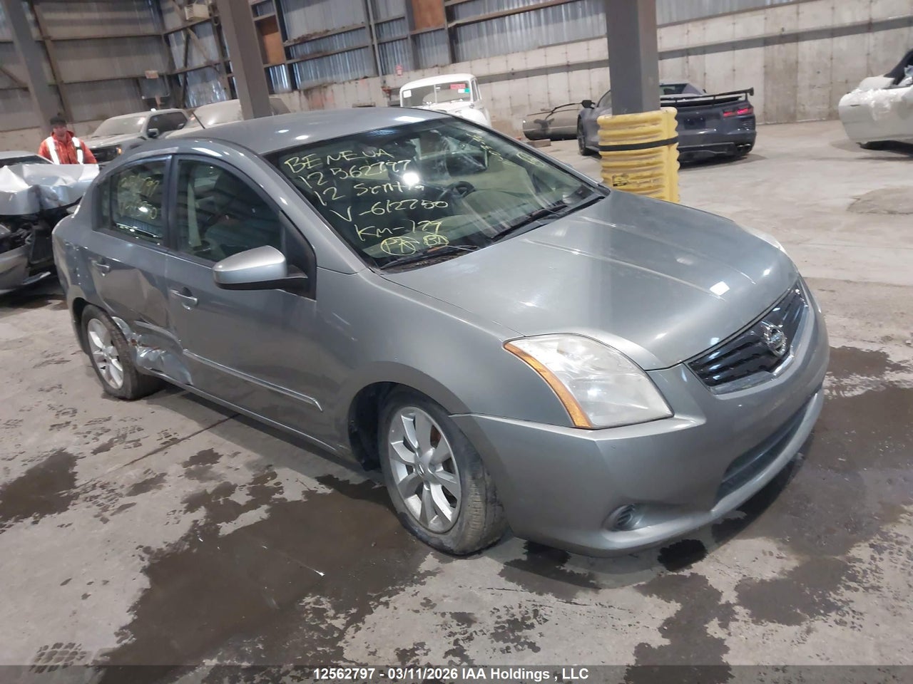 3N1AB6AP1CL612750 · 2012 NISSAN SENTRA 2.0 S