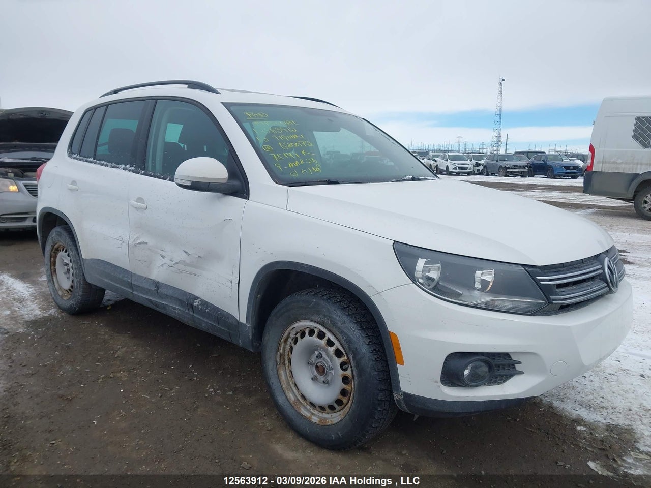 WVGJV3AX9DW620072 · 2013 VOLKSWAGEN TIGUAN S/SE/SEL