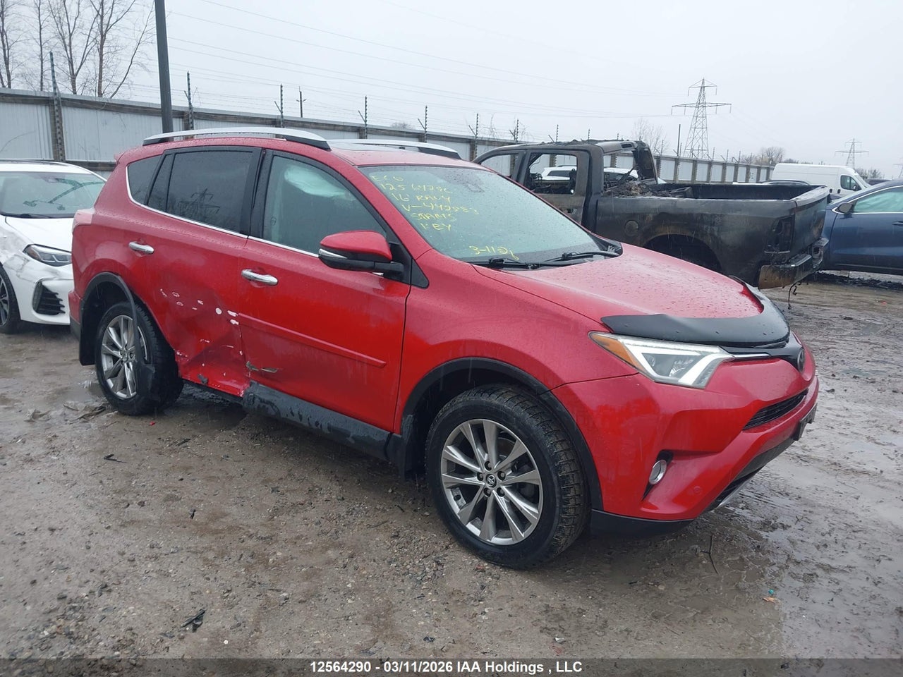 2T3DFREV7GW442983 · 2016 TOYOTA RAV4 LIMITED
