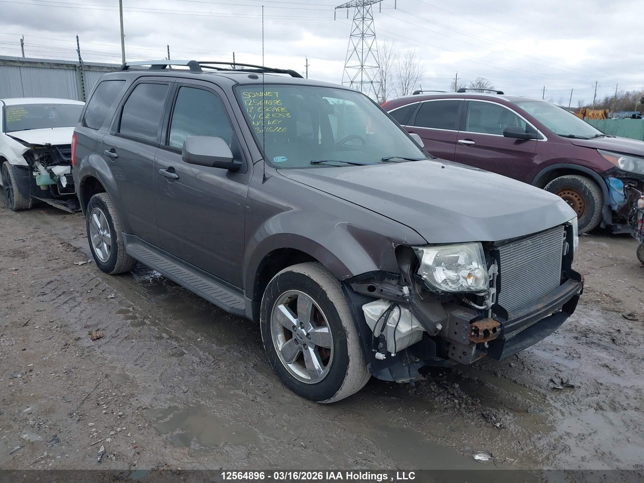 1FMCU9EG6CKC21053 · 2012 FORD ESCAPE LIMITED