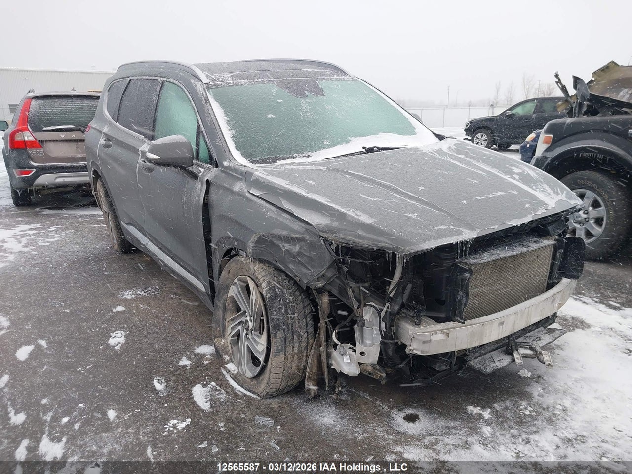 5NMS3DAJ2MH316908 · 2021 HYUNDAI SANTA FE PREFERRED AWD WITH TREND PACKAGE