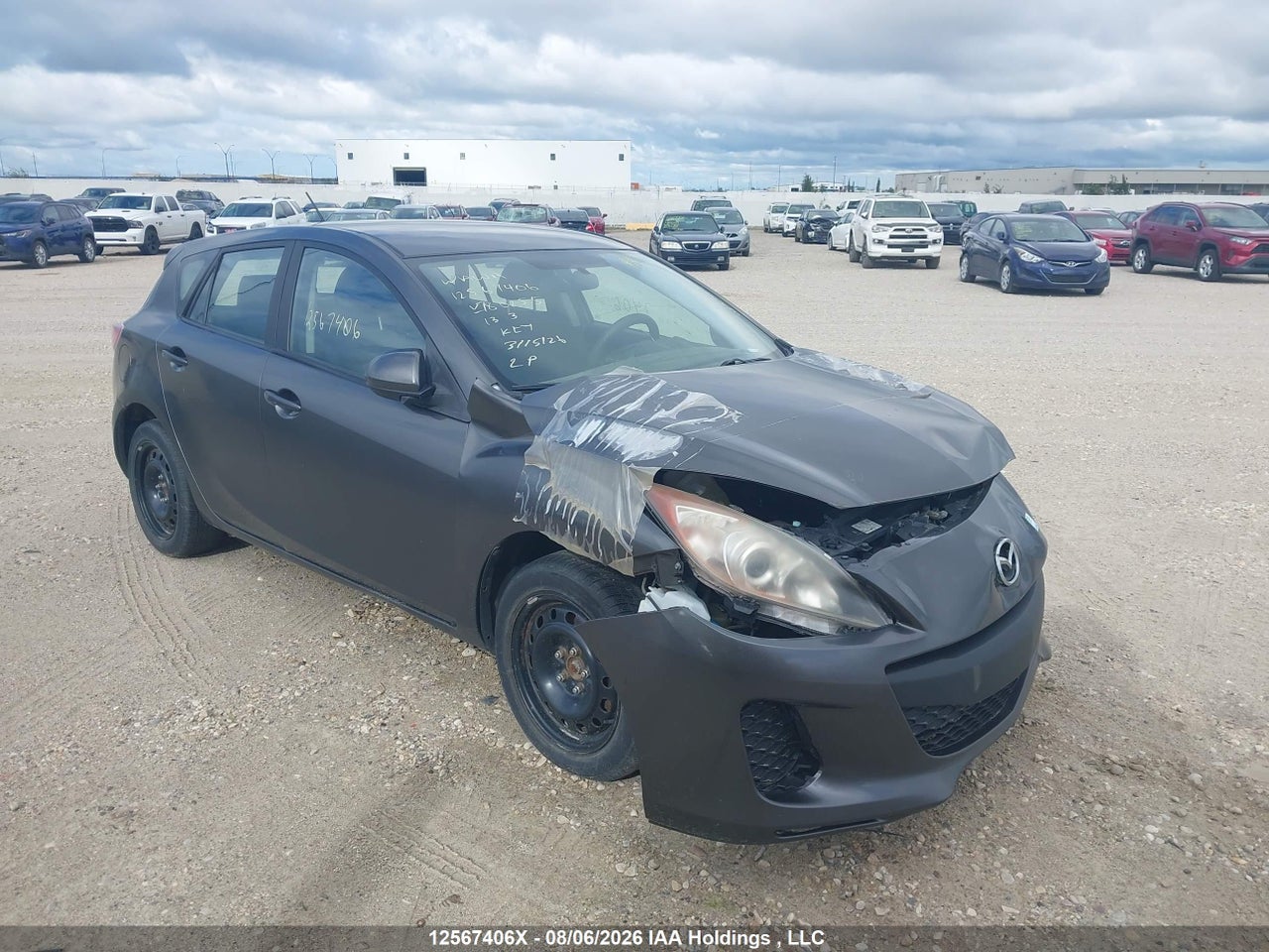 JM1BL1KF8D1780255 · 2013 MAZDA MAZDA3 GX