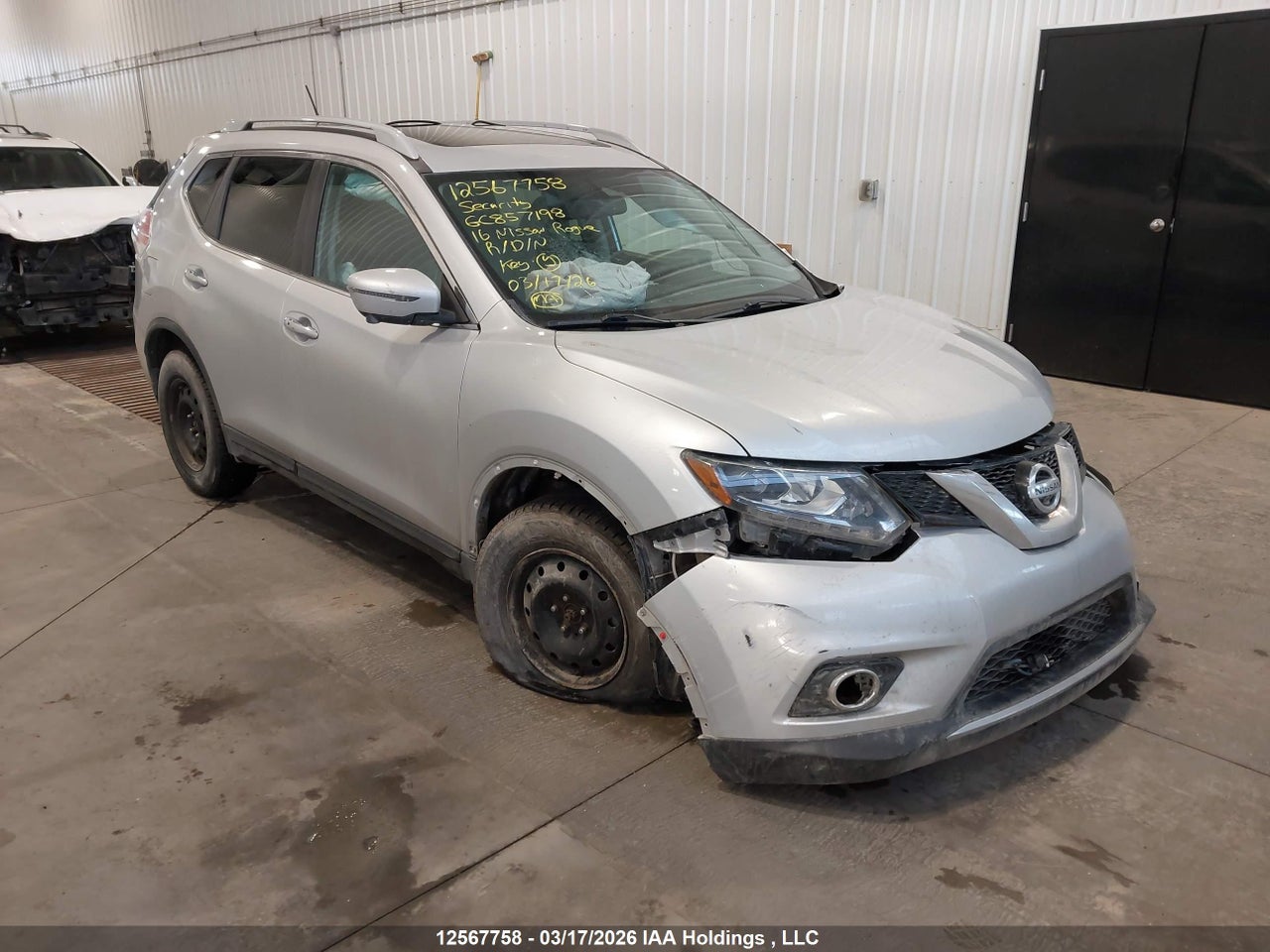 5N1AT2MVXGC857198 · 2016 NISSAN ROGUE S/SL PREMIUM/SV