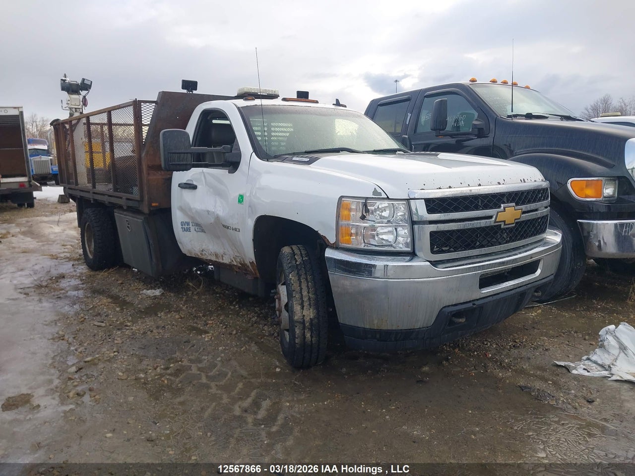 1GB3KZCL6CF132123 · 2012 CHEVROLET SILVERADO 3500HD CHASSIS WT