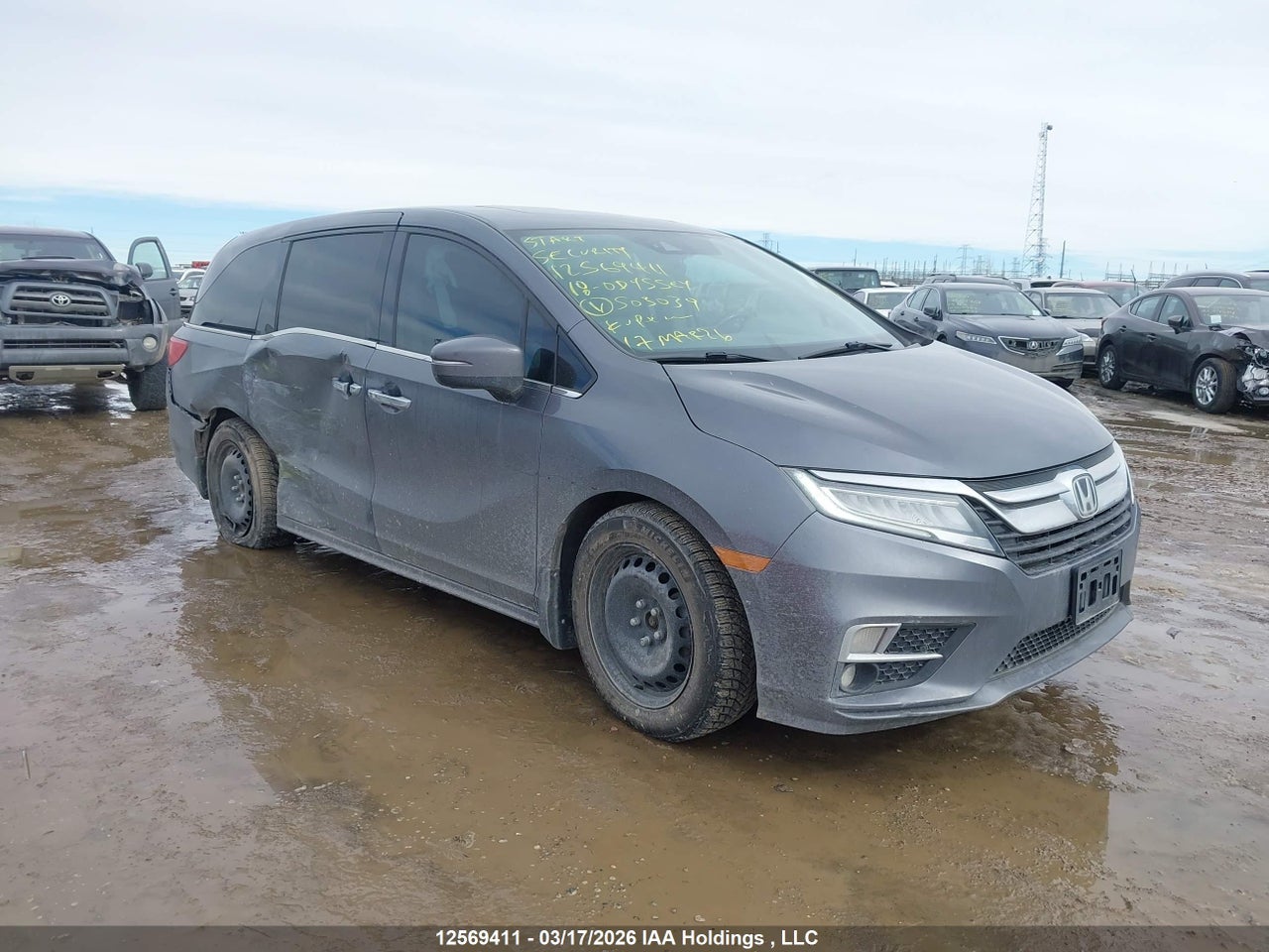 5FNRL6H80JB503039 · 2018 HONDA ODYSSEY TOURING