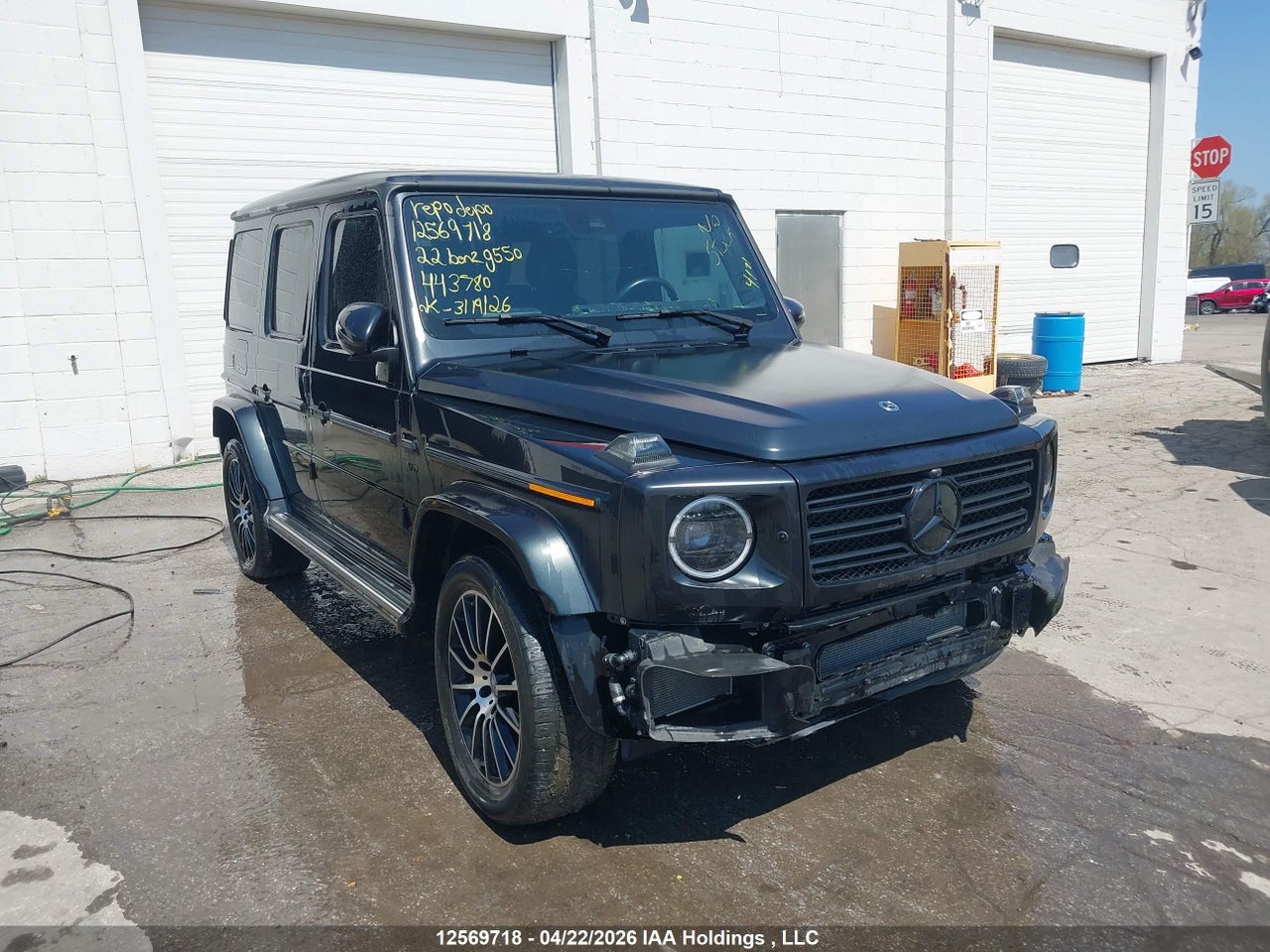 W1NYC6BJ4NX443780 · 2022 MERCEDES BENZ G 550 4MATIC