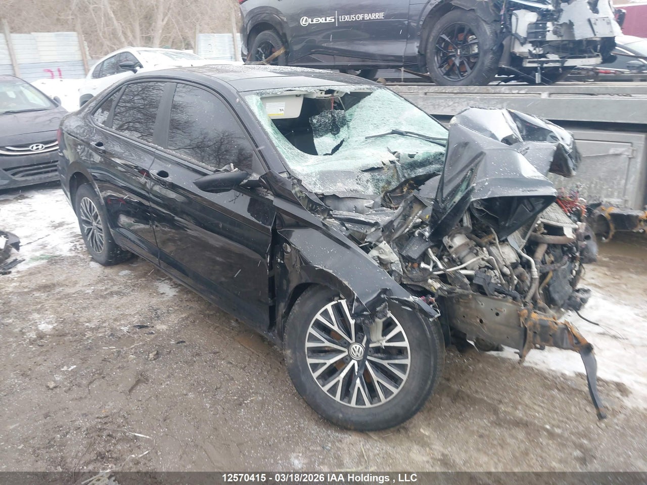 3VWE57BU8KM042381 · 2019 VOLKSWAGEN JETTA 1.4 TSI HIGHLINE