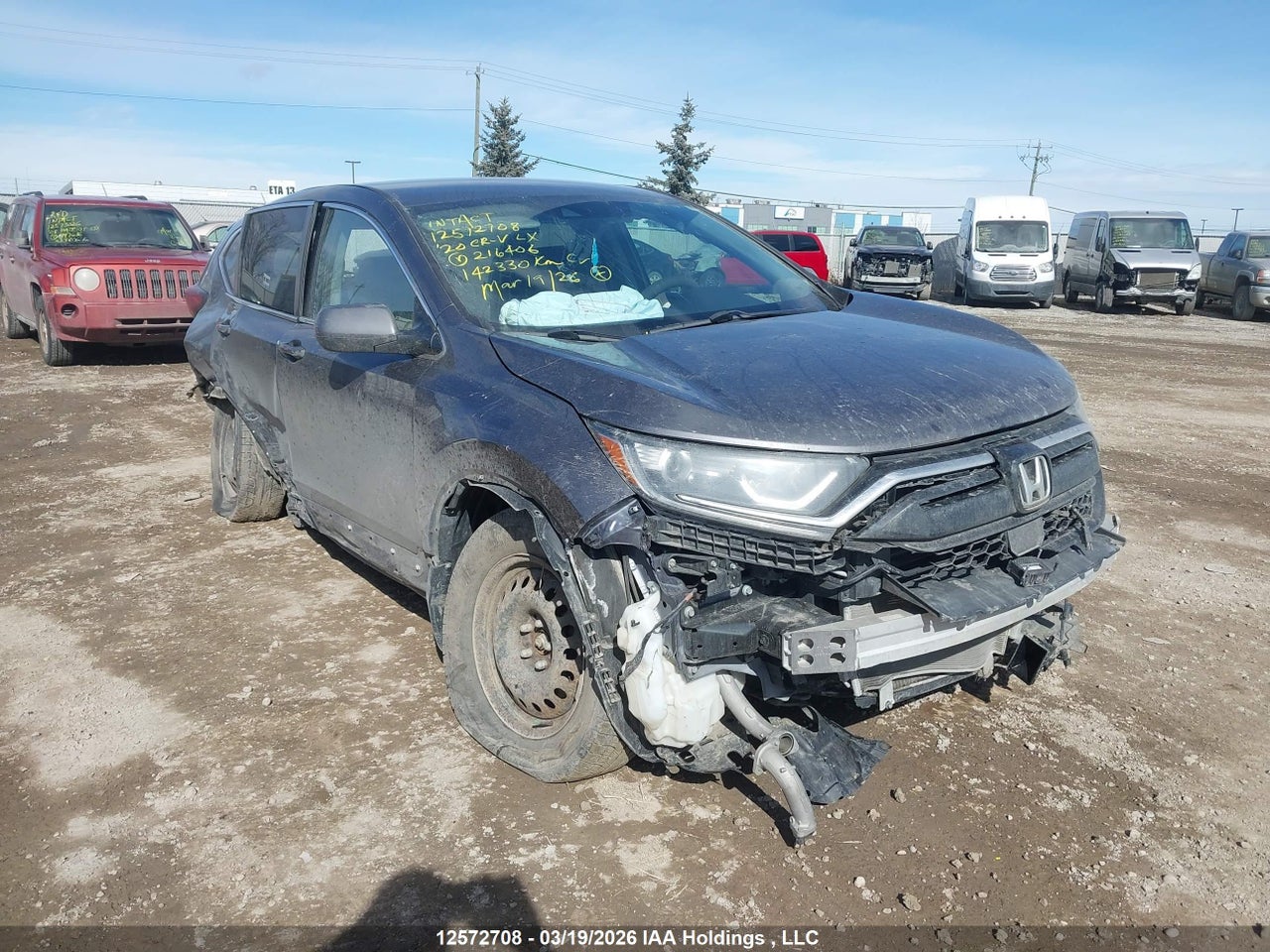 2HKRW2H21LH216406 · 2020 HONDA CR-V LX