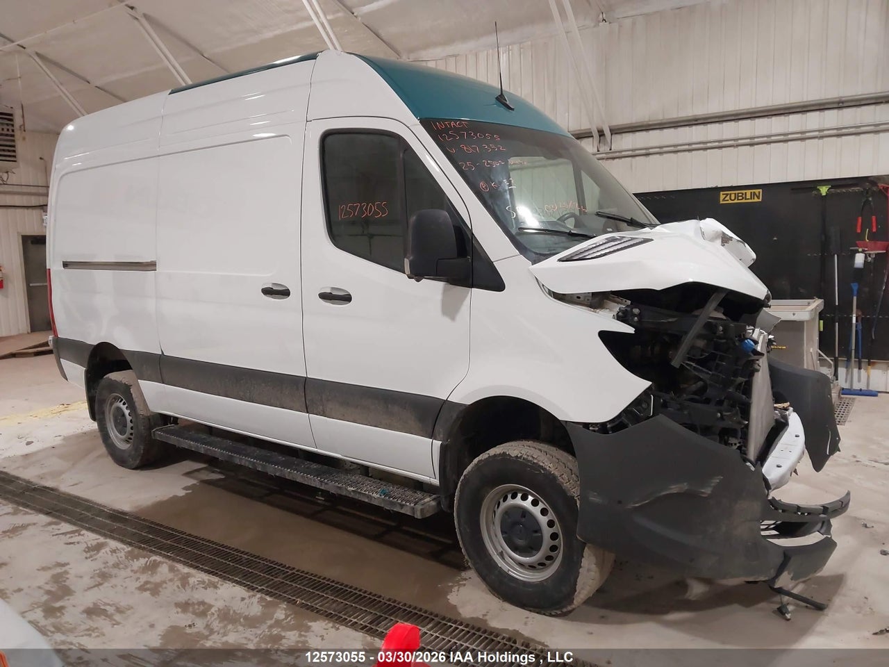W1Y4NBVY1SP817352 · 2025 MERCEDES BENZ SPRINTER 2500 STANDARD ROOF 4-CYL DIESEL HO