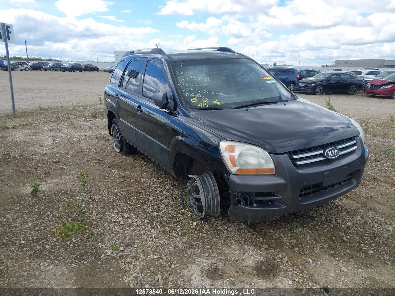 KNDJF722777431205 · 2007 KIA Sportage LX