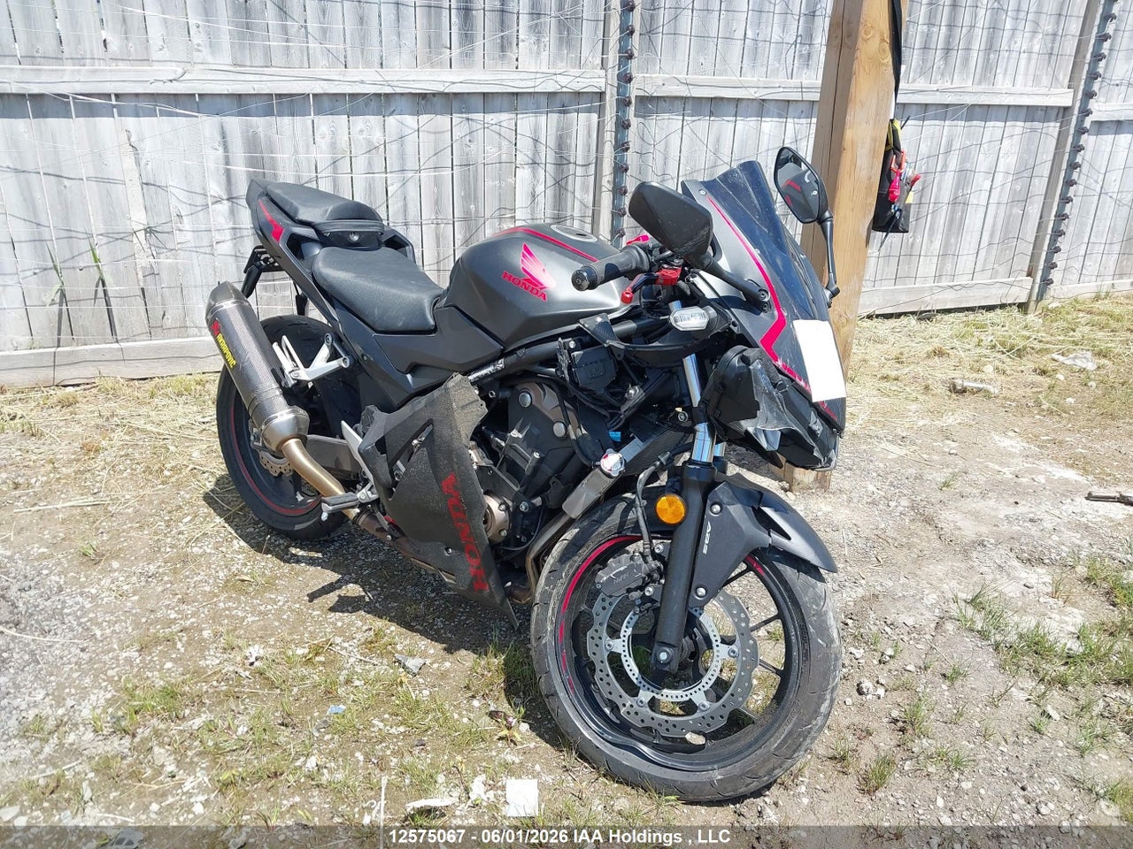 MLHPC626XL5100153 · 2020 HONDA CBR500 RA