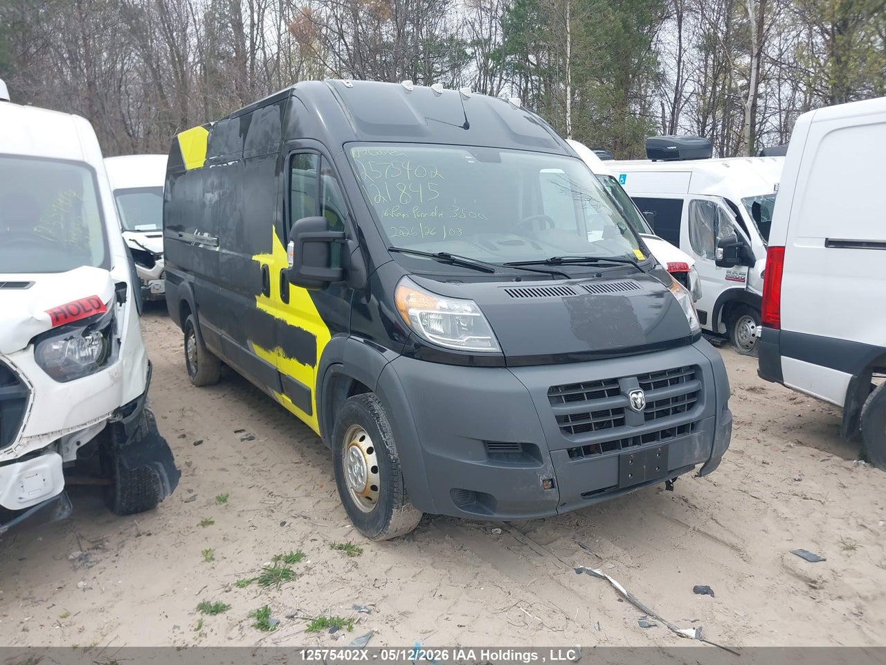 3C6URVJG9GE121845 · 2016 RAM PROMASTER 3500 HIGH ROOF