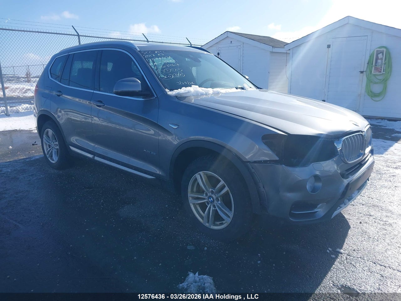 5UXWX7C33H0W39617 · 2017 BMW X3 XDRIVE35i