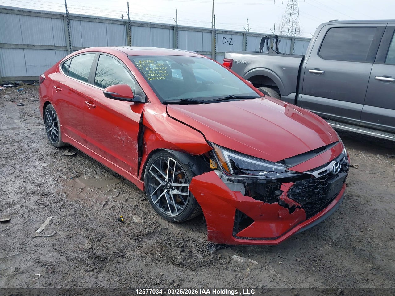 KMHD04LB3KU861962 · 2019 HYUNDAI ELANTRA SPORT