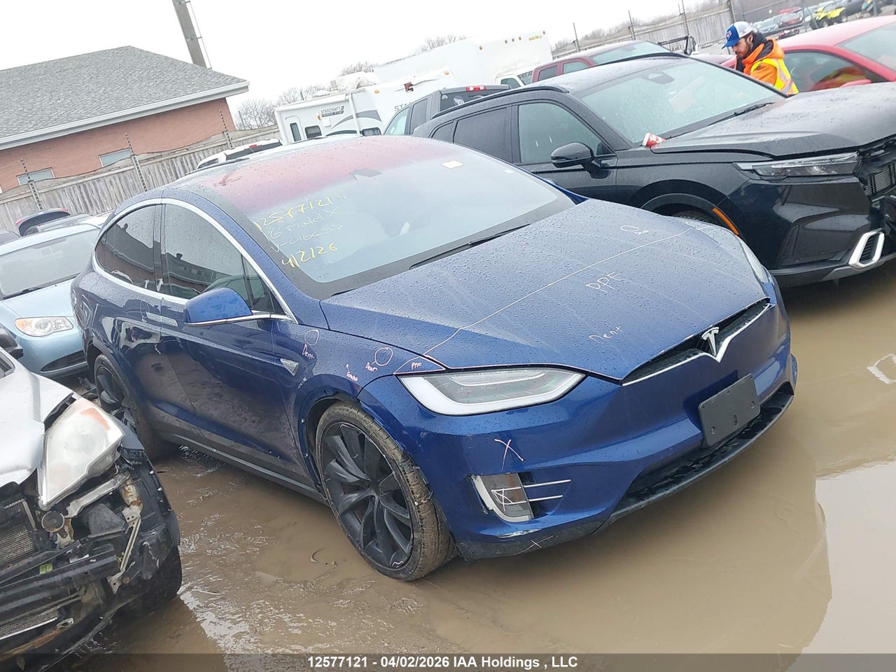 5YJXCBE25GF016055 · 2016 TESLA MODEL X 60D/70D/75D/90D/P100D