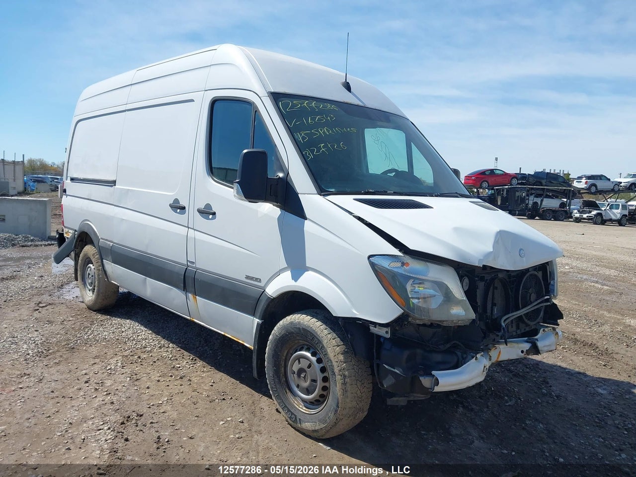 WD3BE7DCXFP162543 · 2015 MERCEDES BENZ SPRINTER 2500