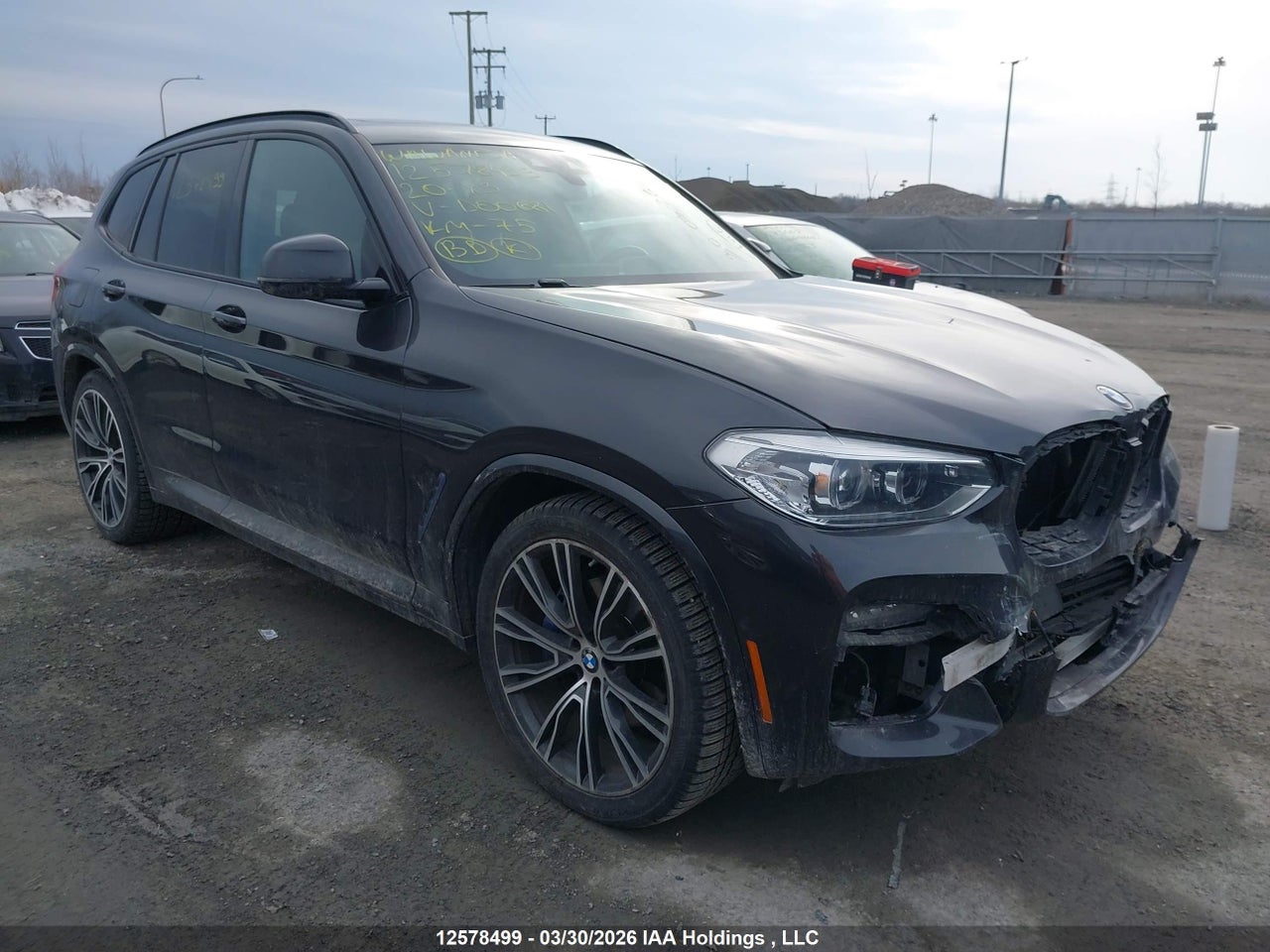 5UXTY5C03L9****** · 2020 BMW X3 XDRIVE30I