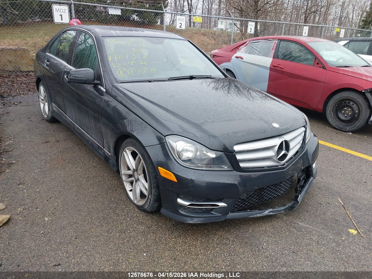 WDDGF8AB4DA787312 · 2013 MERCEDES BENZ C 300 4MATIC