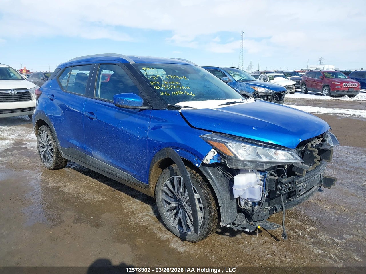 3N1CP5CV7RL562560 · 2024 NISSAN KICKS SV