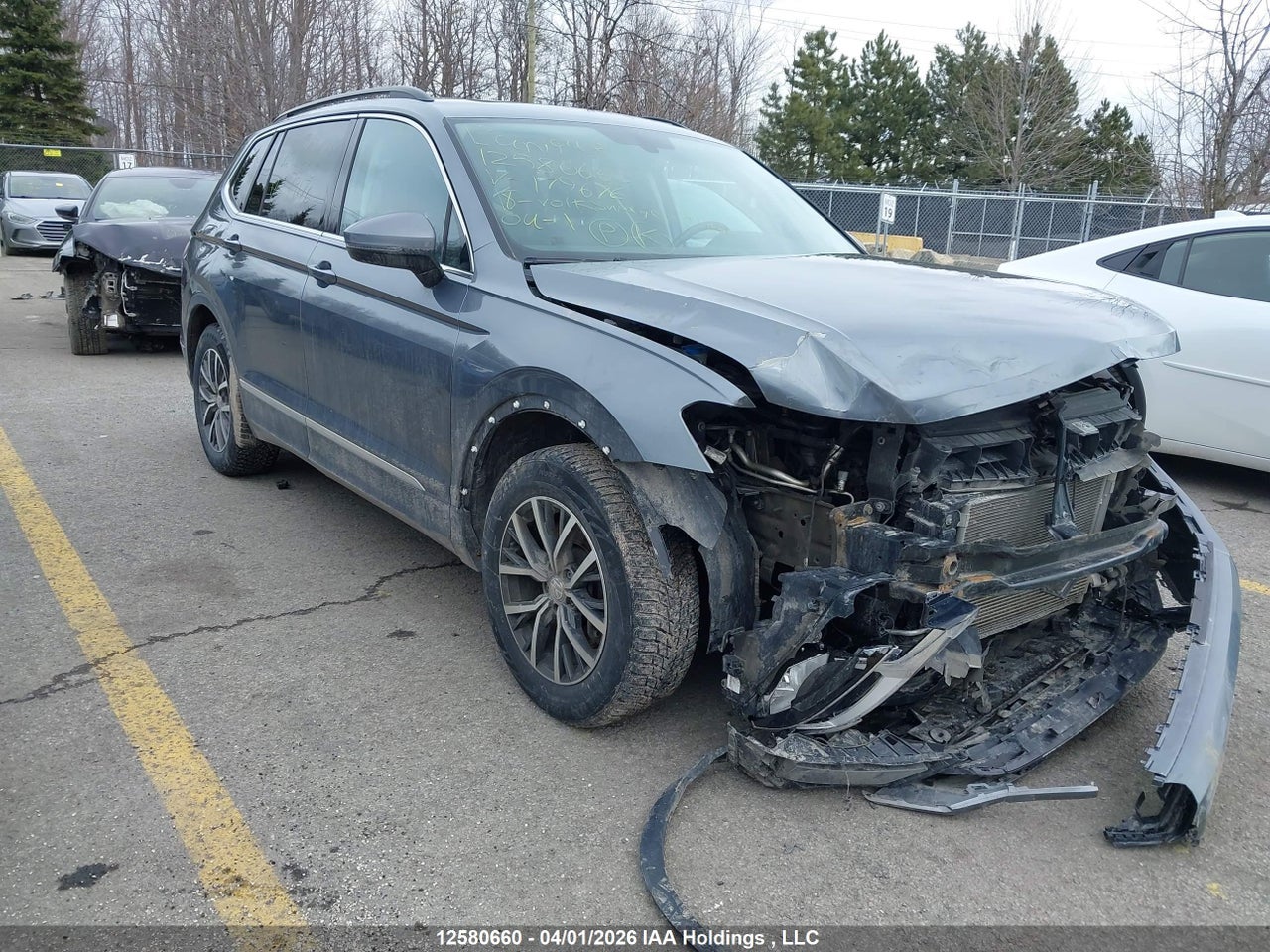 3VV2B7AX7JM179676 · 2018 VOLKSWAGEN TIGUAN COMFORTLINE