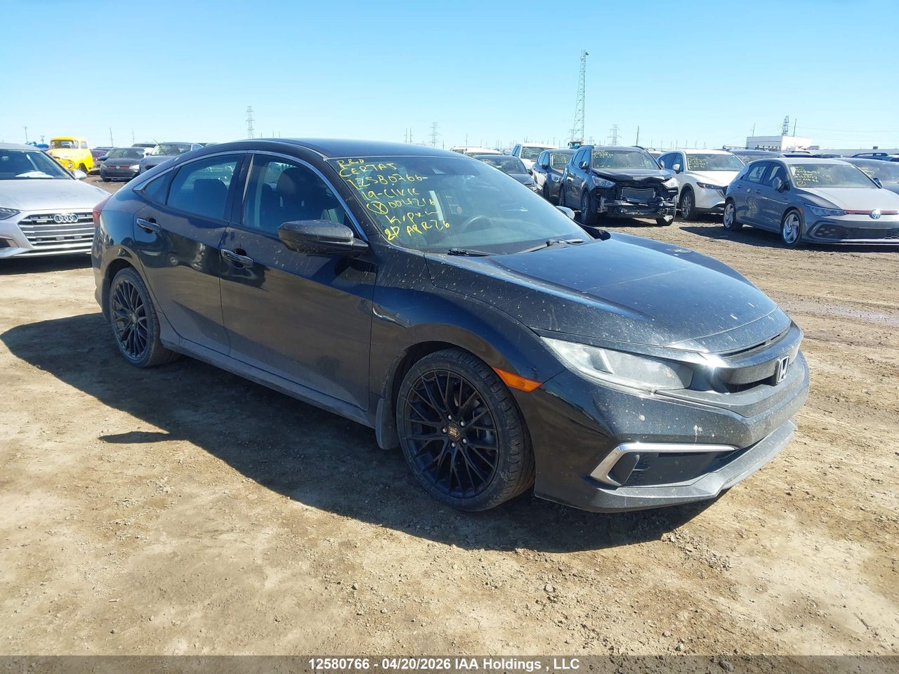 2HGFC2F58KH004216 · 2019 HONDA CIVIC LX