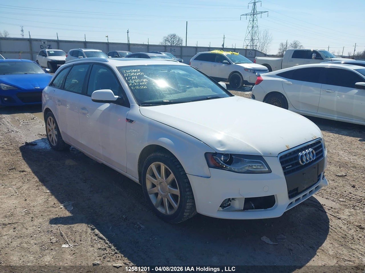 WAUSFCFL3BA148745 · 2011 AUDI A4