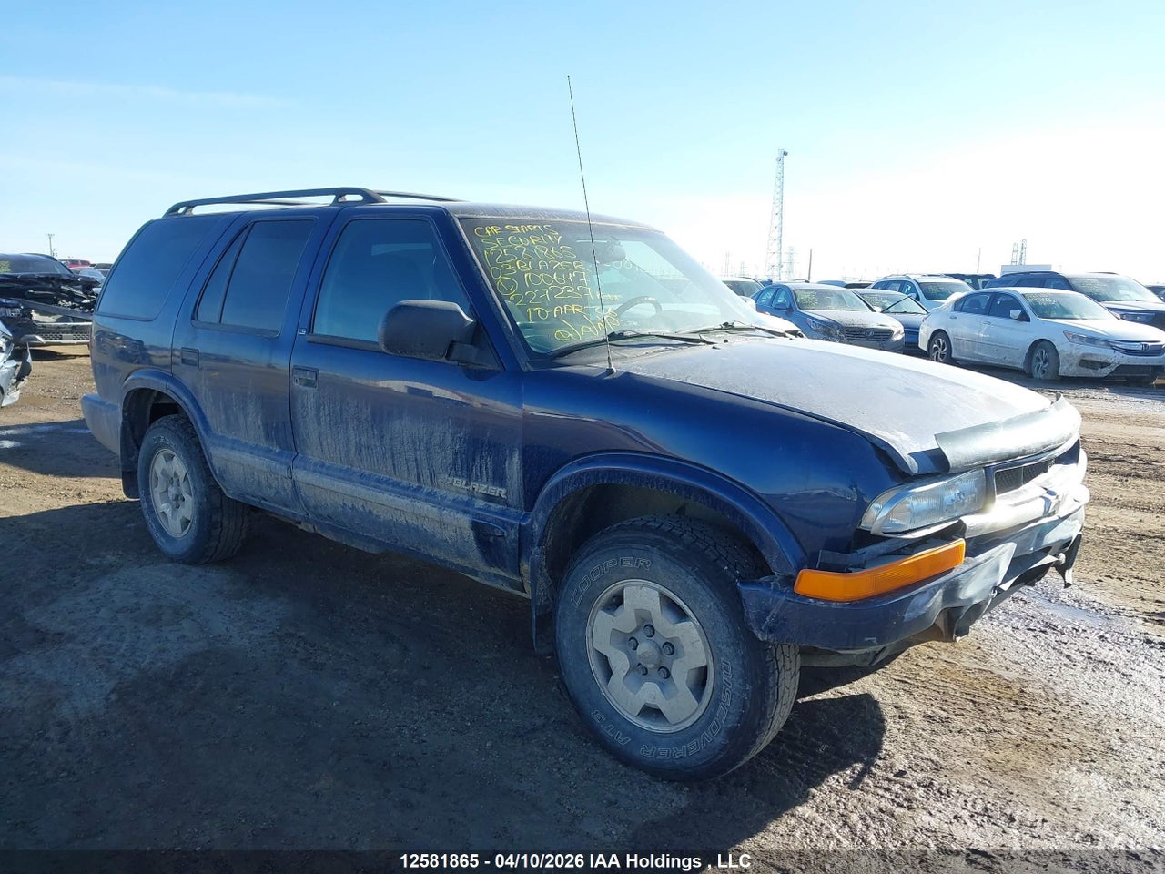 1GNDT13X13K100647 · 2003 CHEVROLET BLAZER LS
