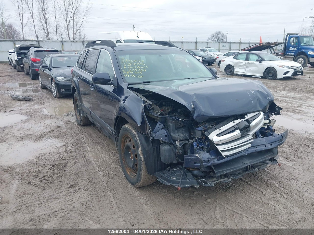 4S4BRGLC1D3229350 · 2013 SUBARU OUTBACK 2.5I LIMITED PACKAGE