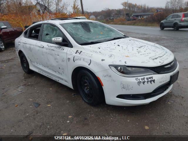 1C3CCCBG4GN193500 · 2016 CHRYSLER 200 S