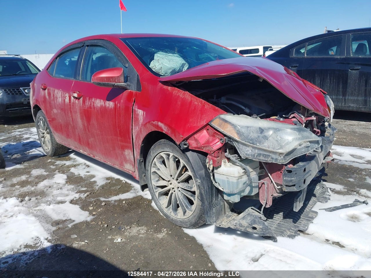 2T1BURHE4FC320633 · 2015 TOYOTA COROLLA L/LE/LE PLS/PRM/S/S PLS