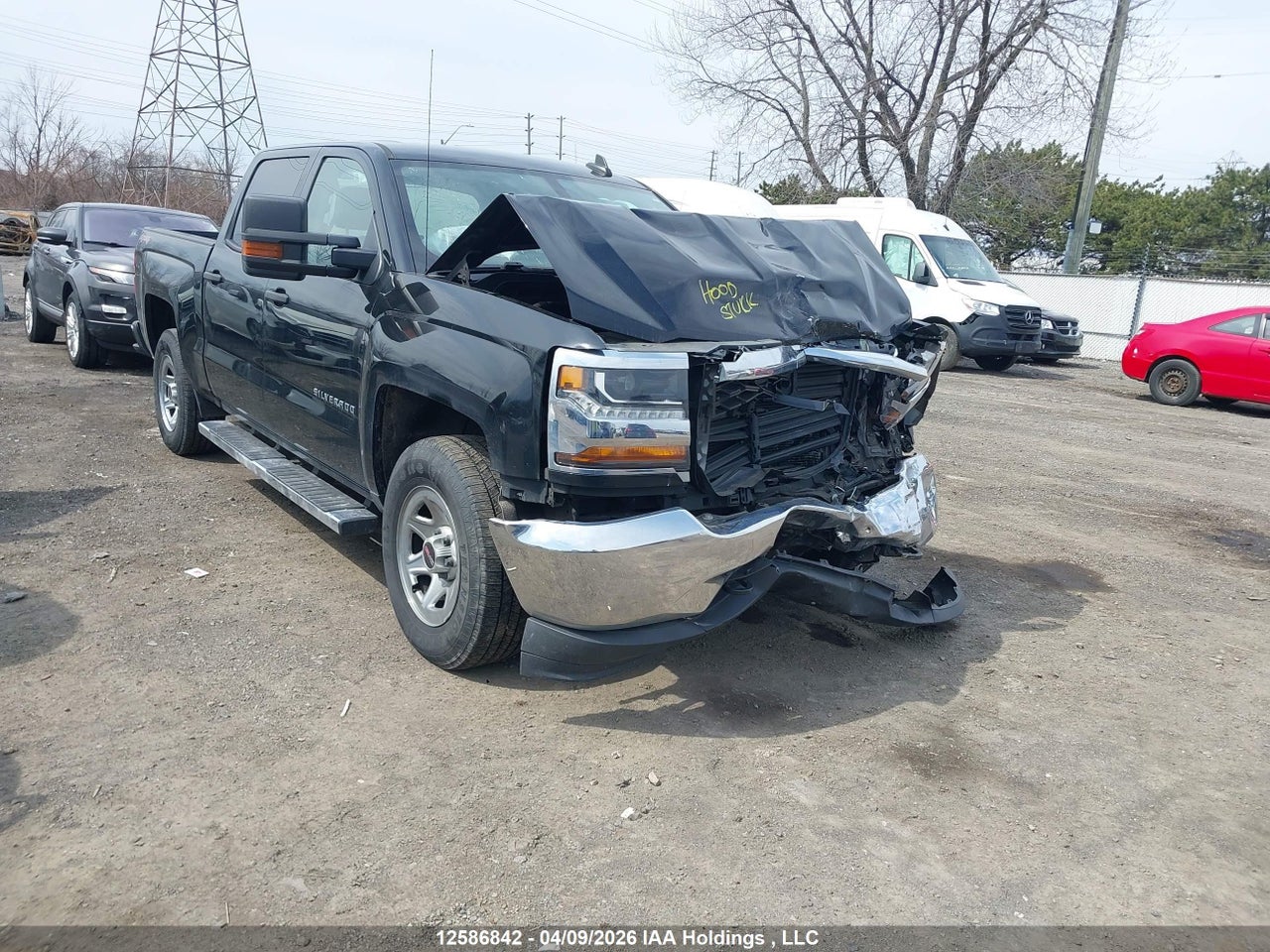 3GCUKNEC8HG135665 · 2017 CHEVROLET SILVERADO K1500/K1500 LS