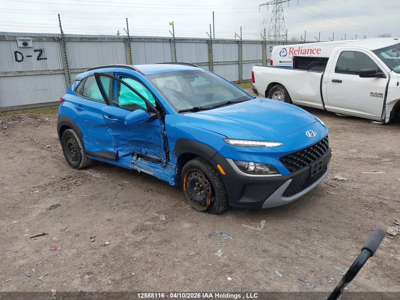 KM8K1CABXNU802994 · 2022 HYUNDAI KONA SE