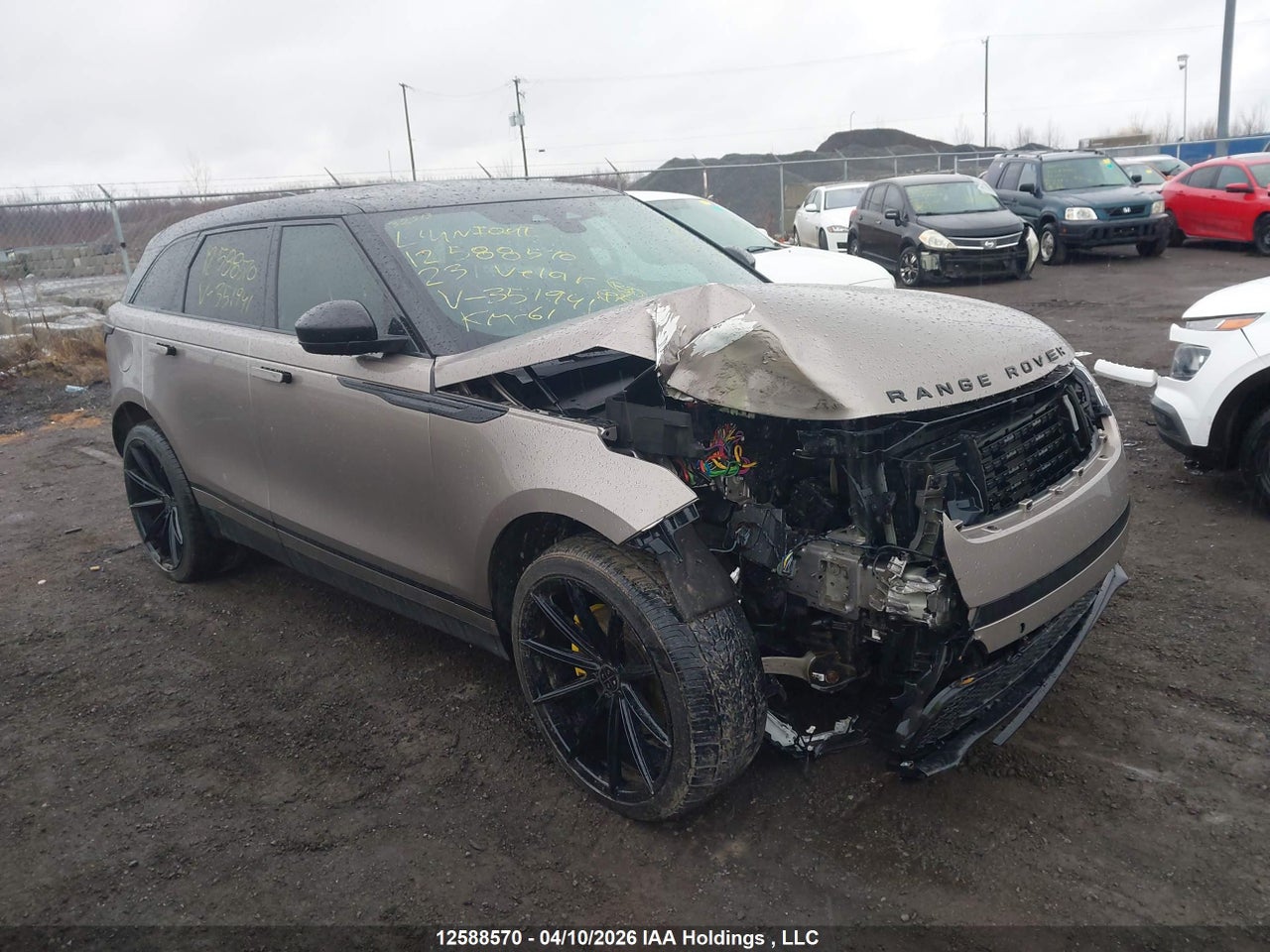 SALYJ2EX7PA351941 · 2023 LAND ROVER RANGE ROVER VELAR P250 S