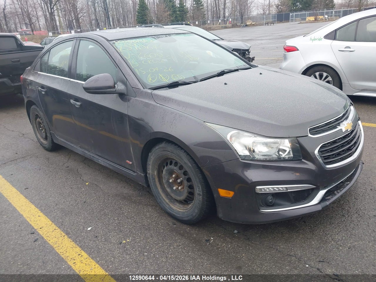 1G1PE5SB8F7260831 · 2015 CHEVROLET CRUZE 2LT