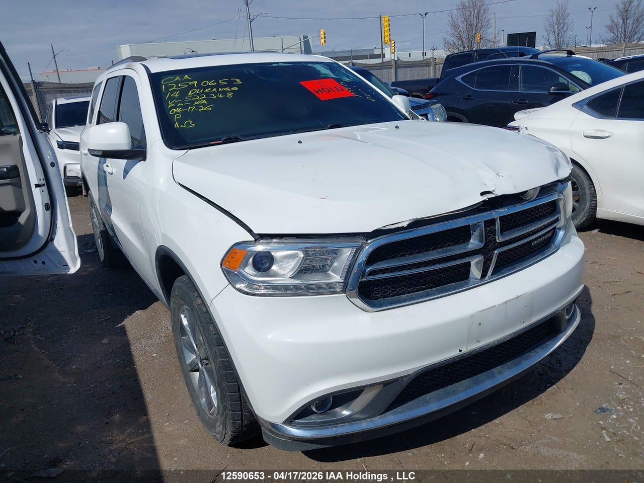 1C4RDJDG9EC522348 · 2014 DODGE DURANGO LIMITED