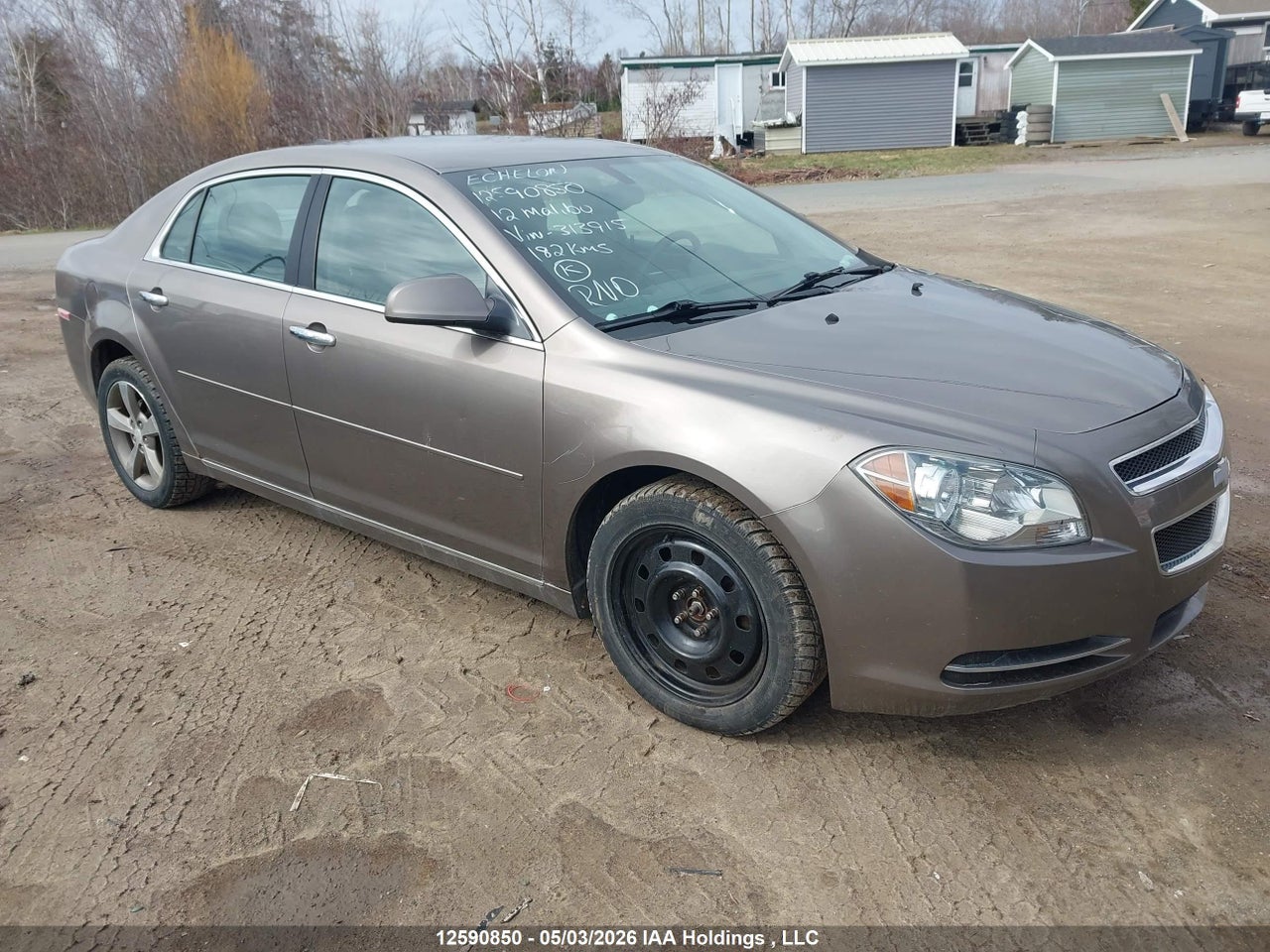 1G1ZC5EUXCF313915 · 2012 CHEVROLET MALIBU 1LT