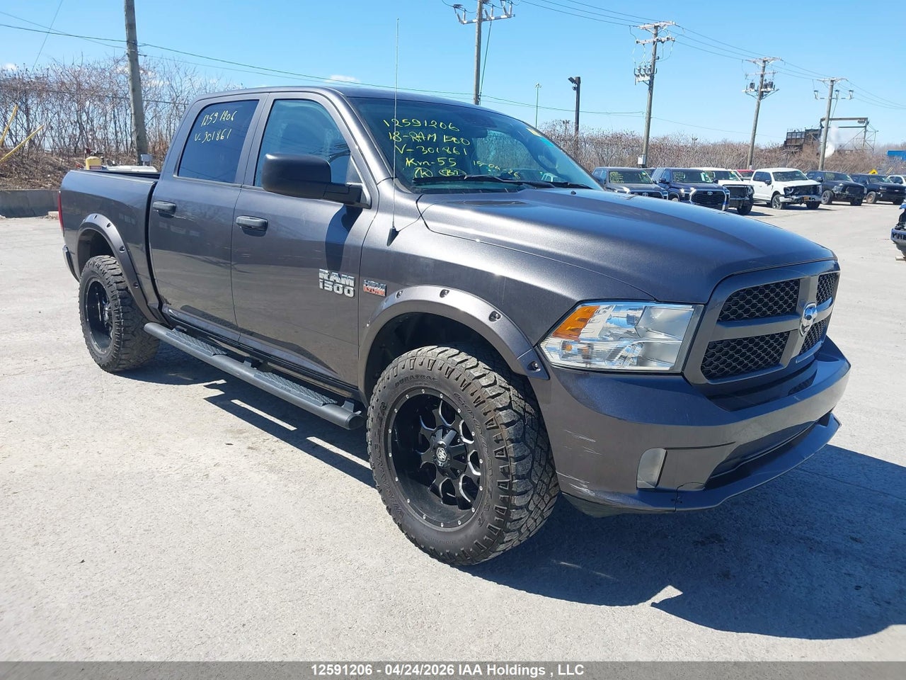 1C6RR7KT7JS301861 · 2018 RAM 1500 ST