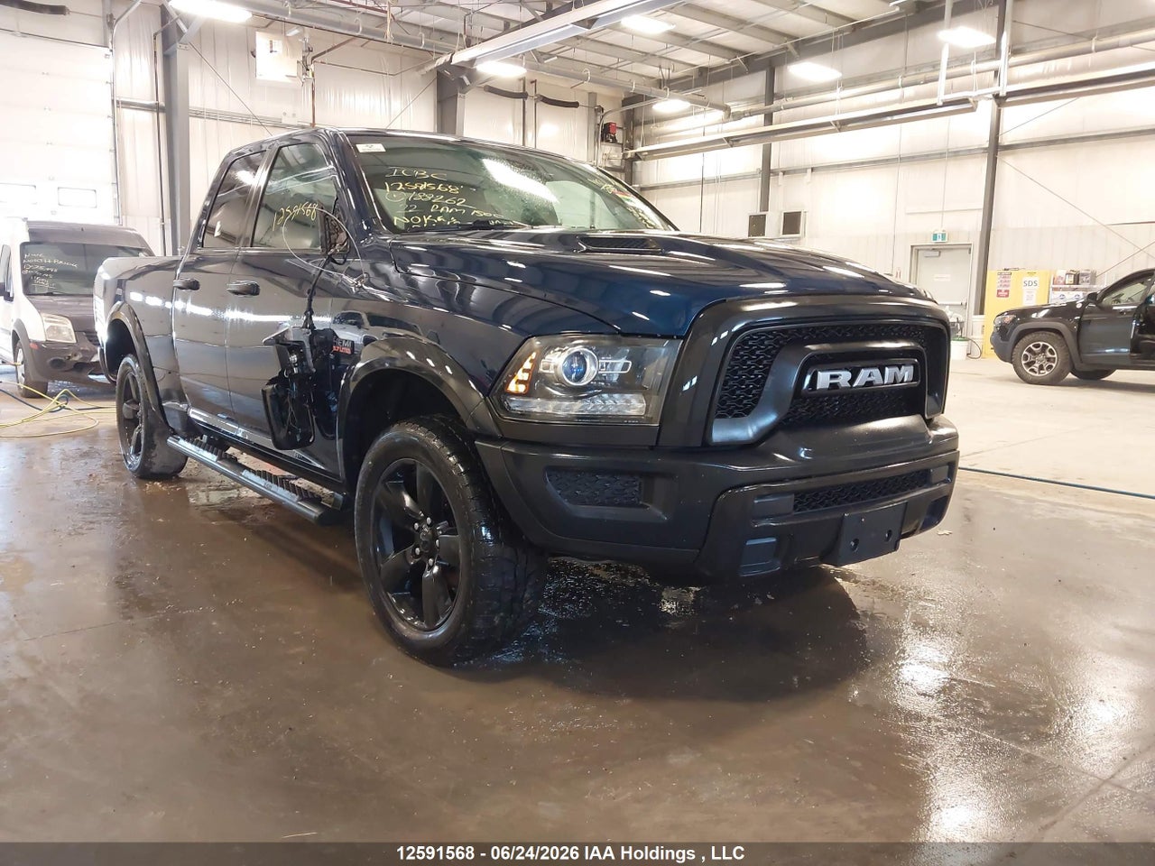 1C6RR7GT1NS188262 · 2022 RAM 1500 CLASSIC SLT
